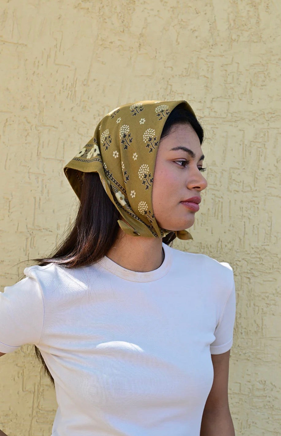 Petit foulard Anastase Bistre Byzantine