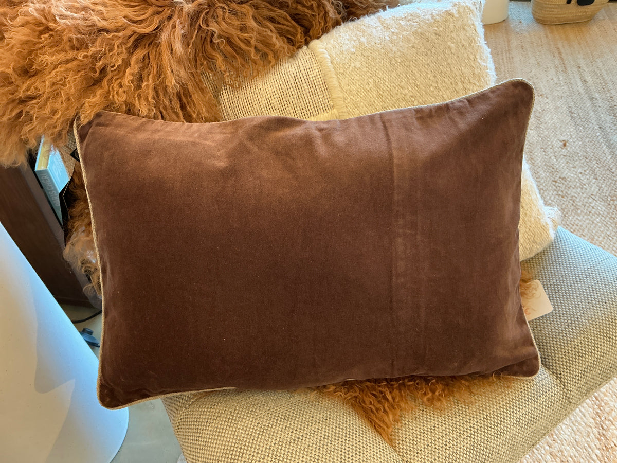Coussin New Delhi Ganache 40x60