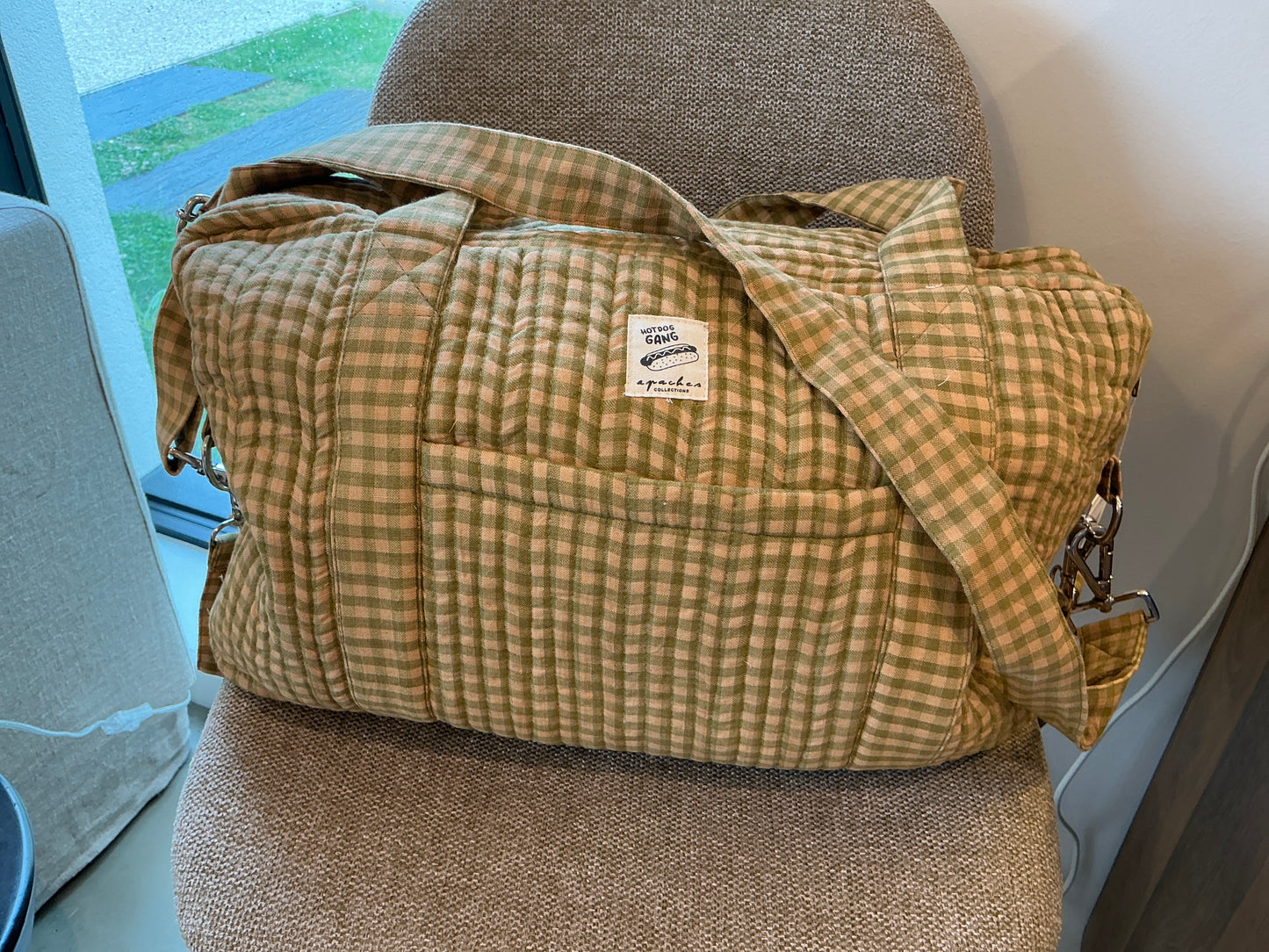 Sac a langer Thais checkmate kaki