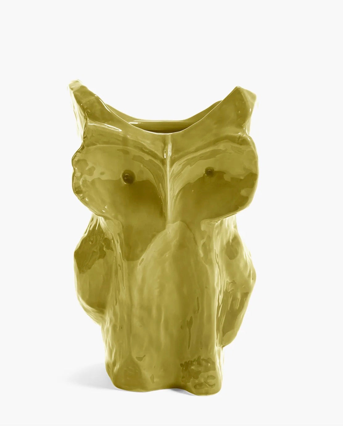 Vase hibou jaune Serax