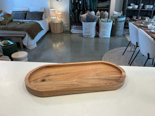 Plateau en bois d’acacia