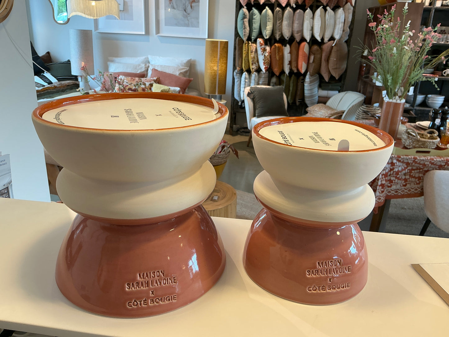 Bougie Tamtam Sarah Lavoine rose L