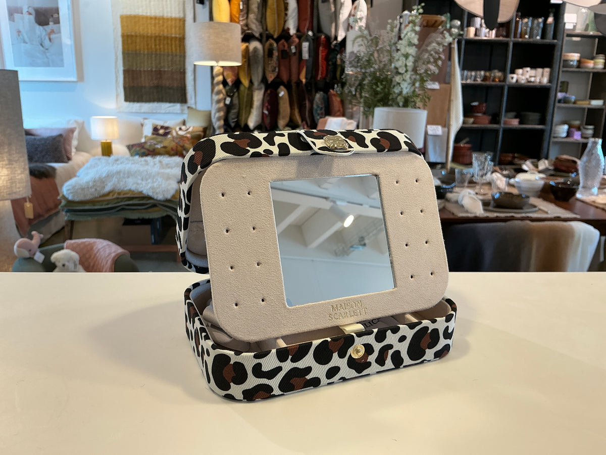 BOITE A BIJOUX BRIGITTE NOUVEAU LEOPARD