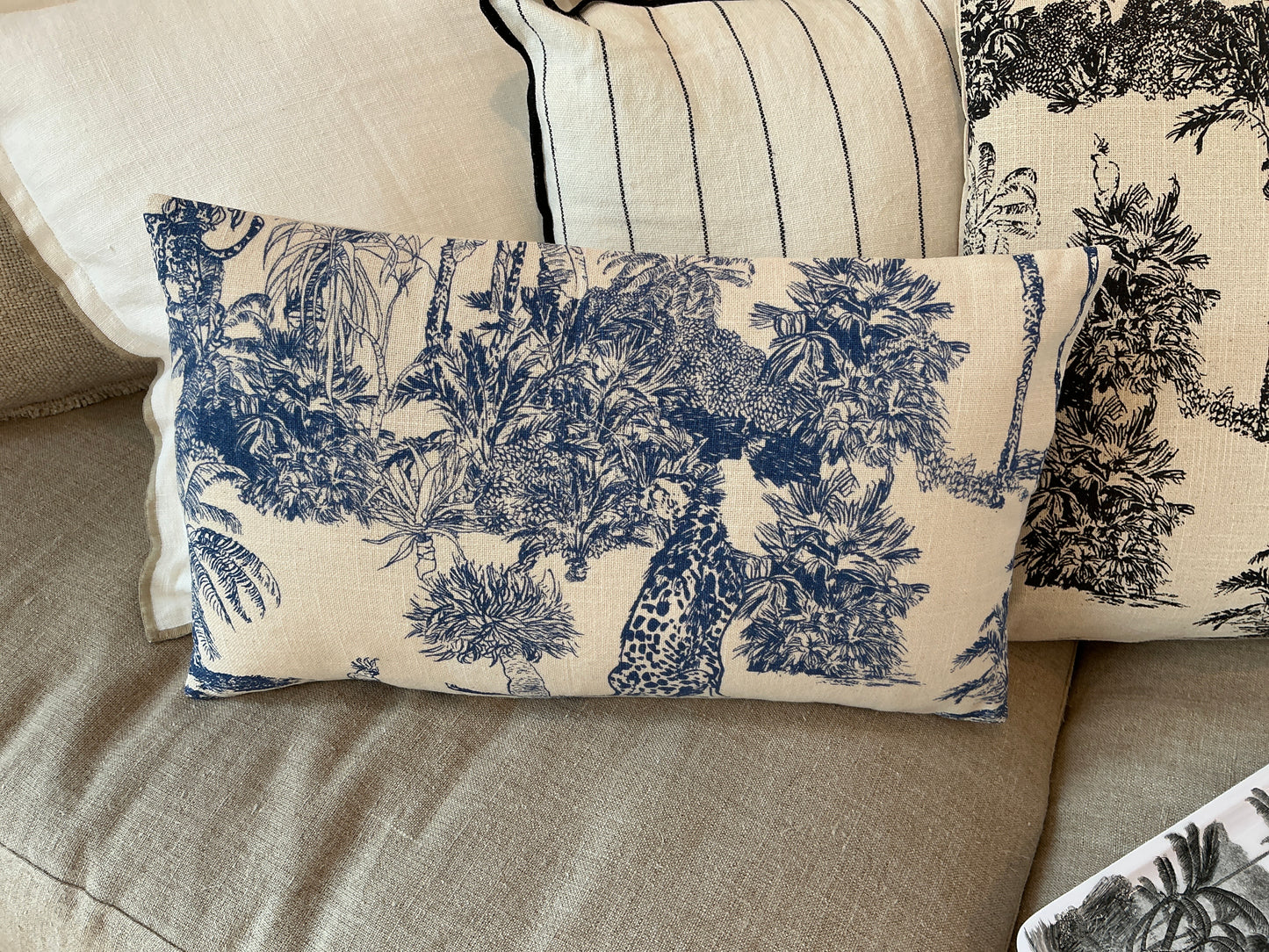 COUSSIN MOCOA INDIGO ET ECRU
