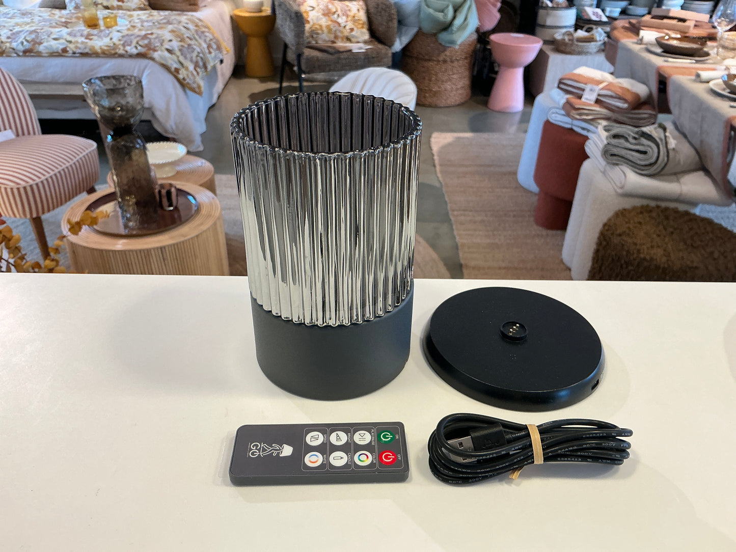 Lampe rechargeable ariva grey