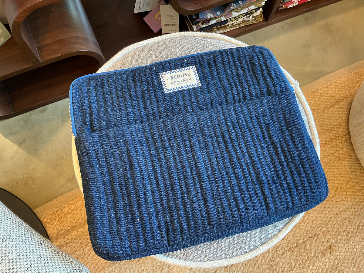 Pochette d’ordinateur apaches Ohos denim