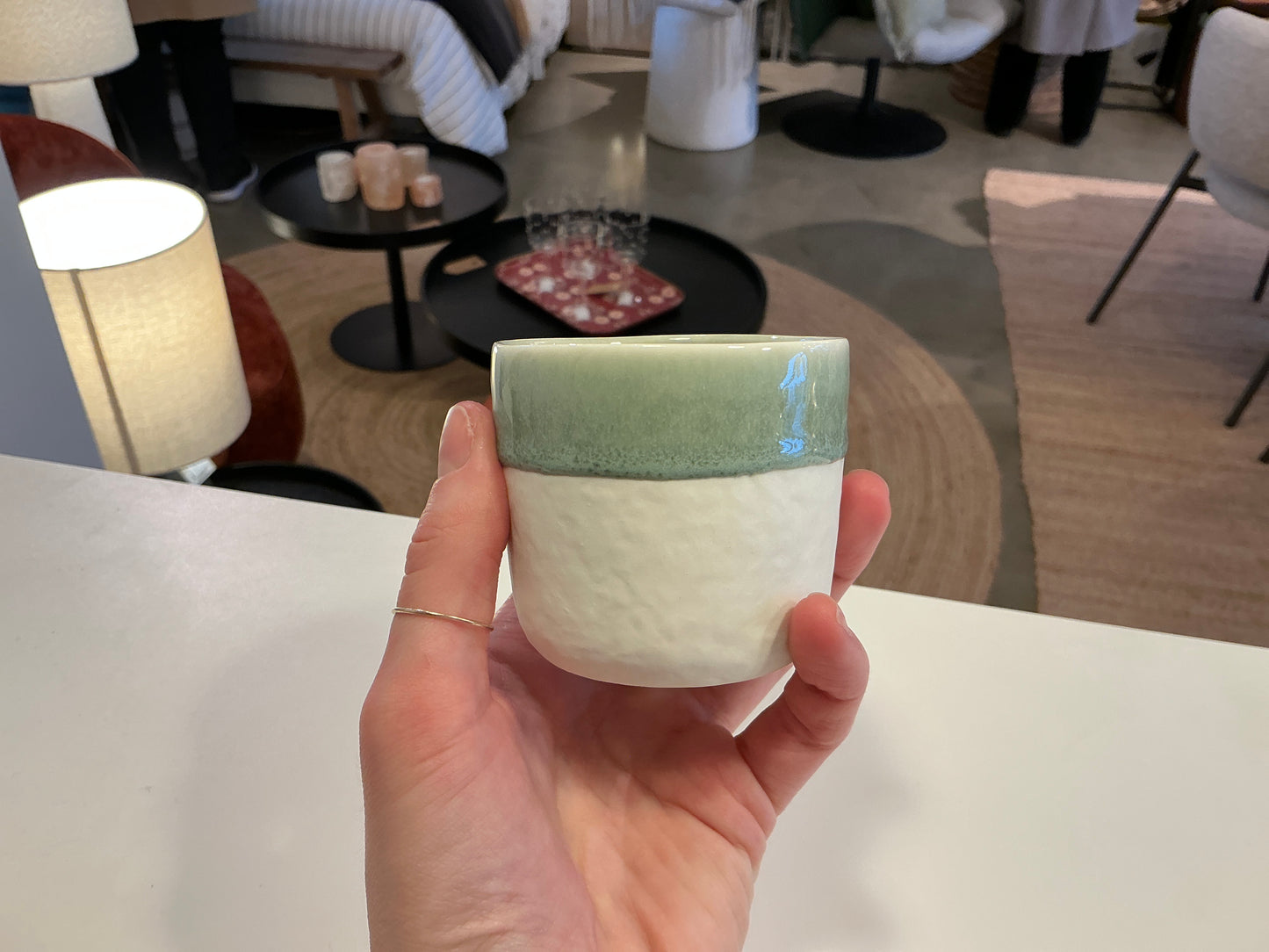 Gobelet Spiro vert PM