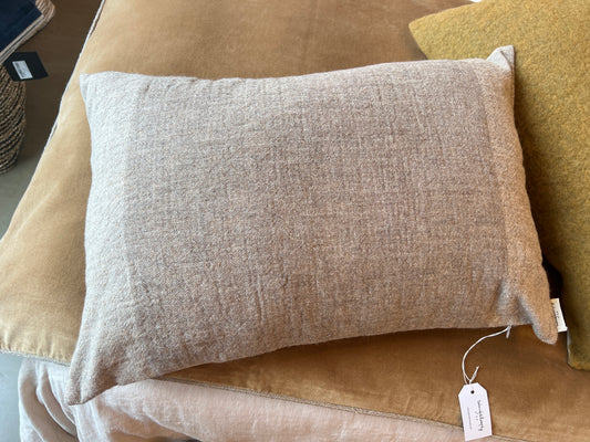 Coussin Paolina marmotte  40x60 cm