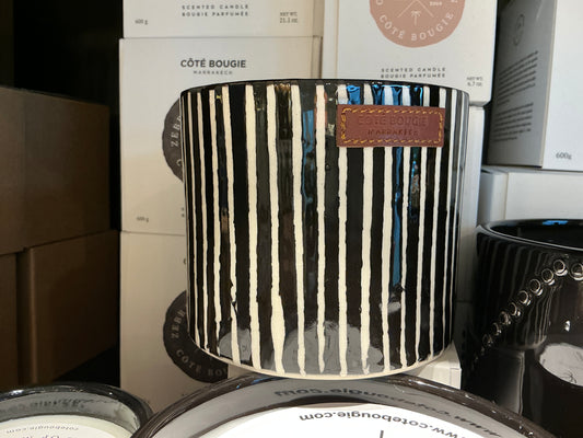 Bougie  zebré M