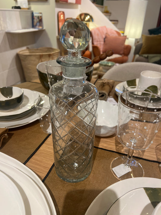 Carafe avec bouchon