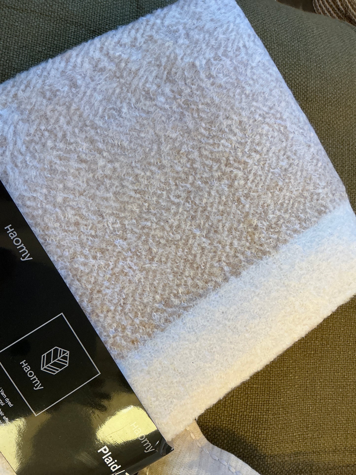 Plaid Megève haomy cimarron