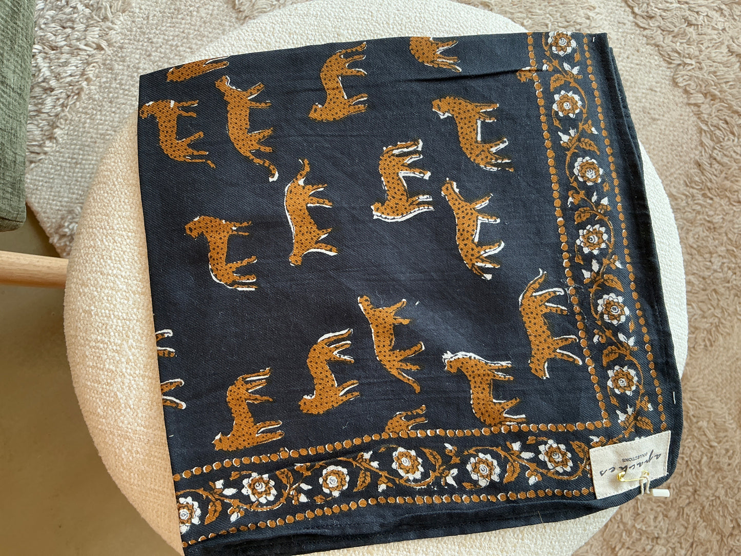 Petit Foulard Apaches Manika Bengale orage