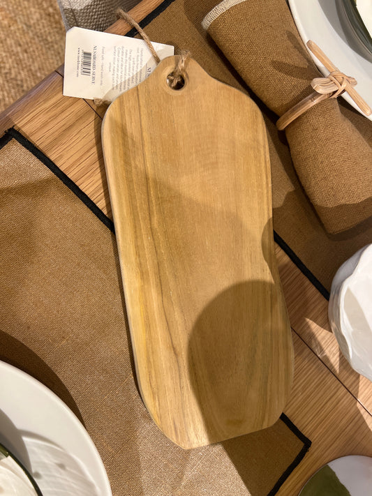 Planche de service  en teck 29 cm