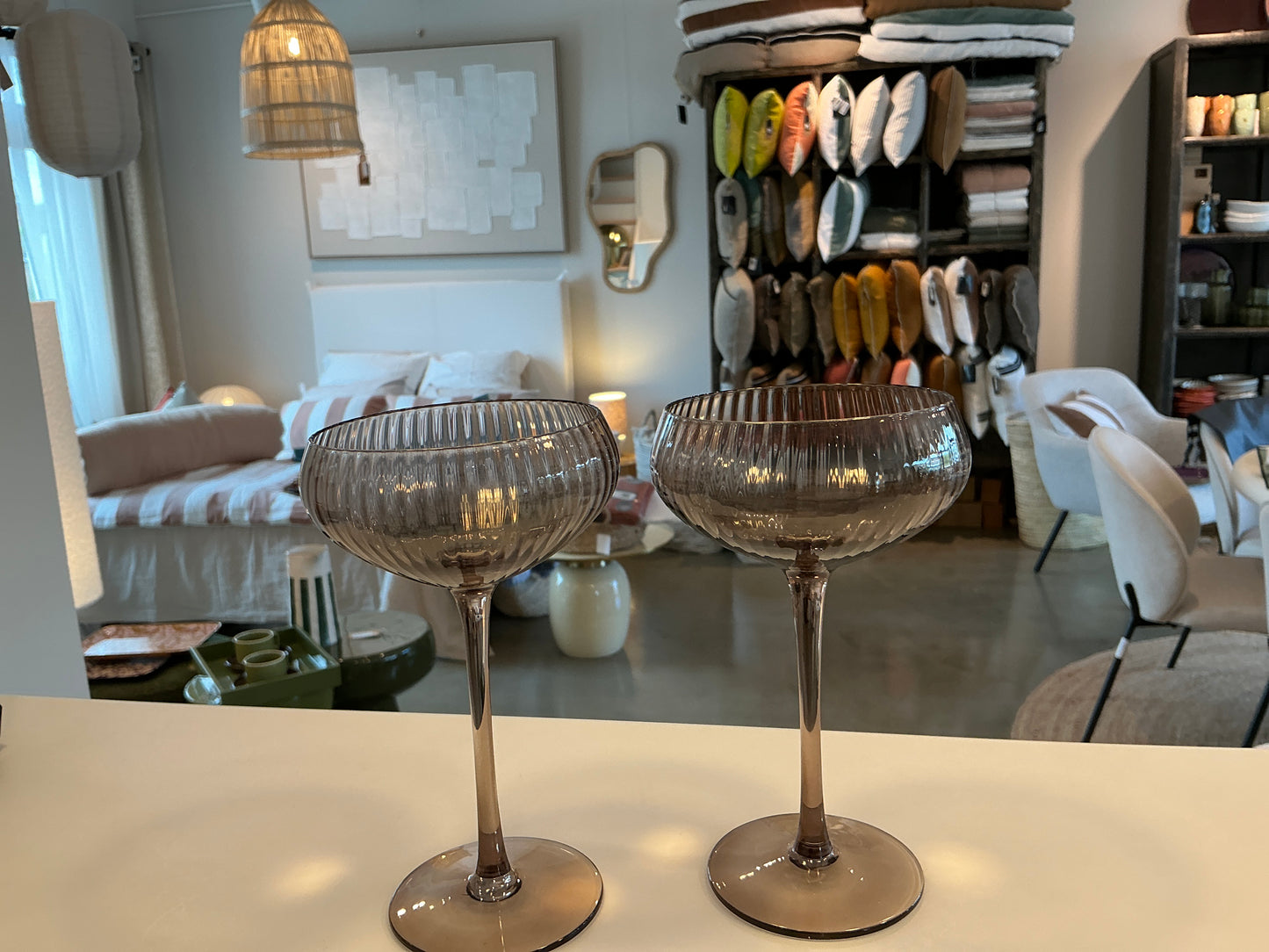 VERRE À COCKTAIL SMOKE PAR 2