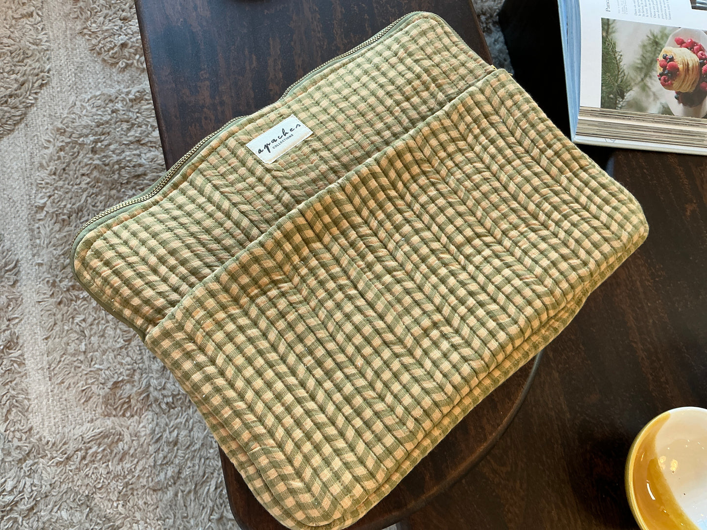 Pochette d’ordinateur apaches checkmate kaki