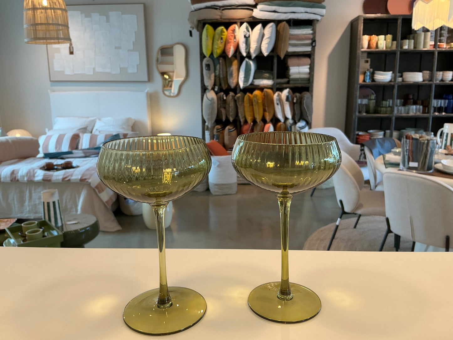 VERRE À COCKTAIL OLIVE PAR 2