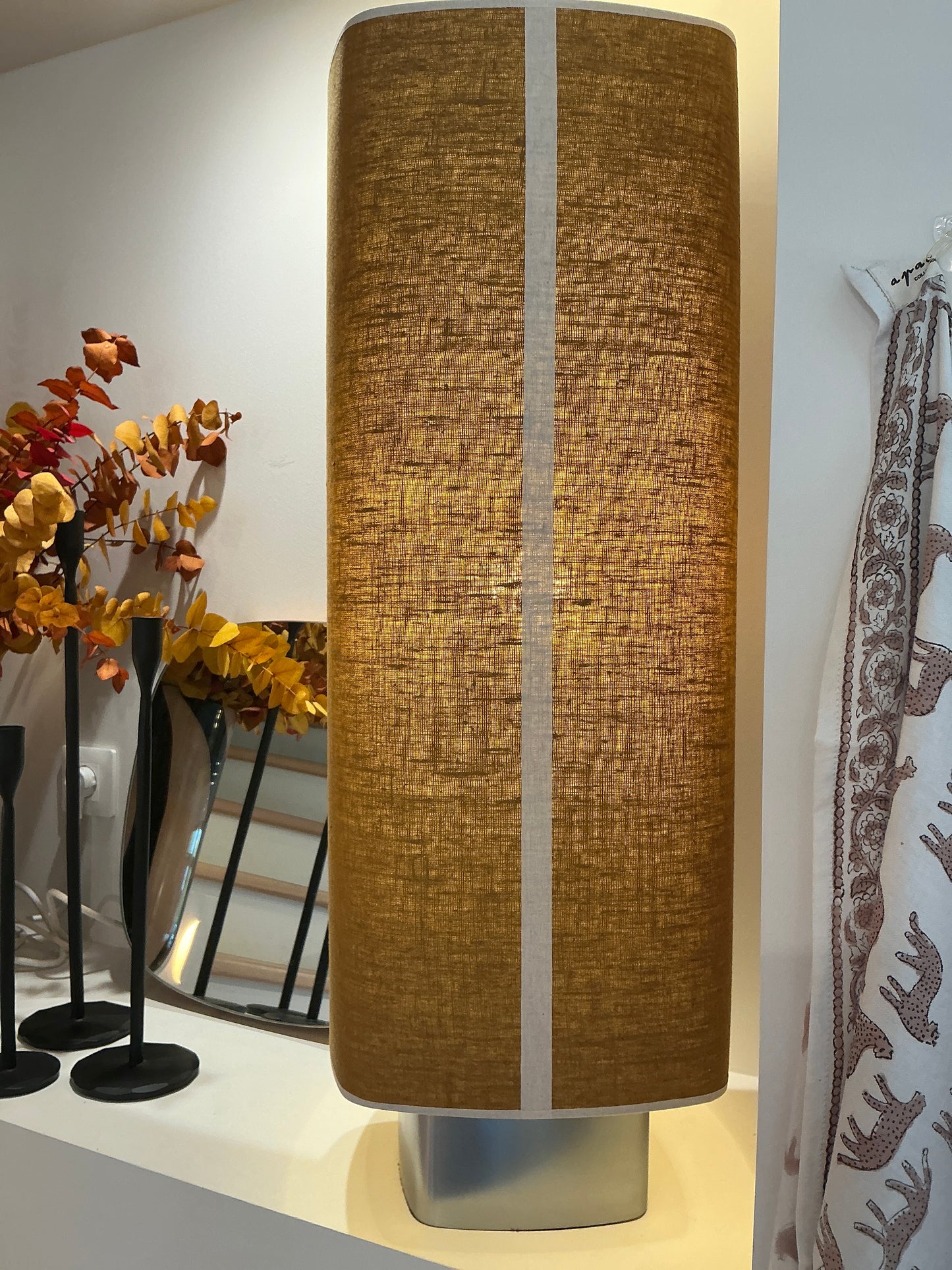 Lampe haute curry