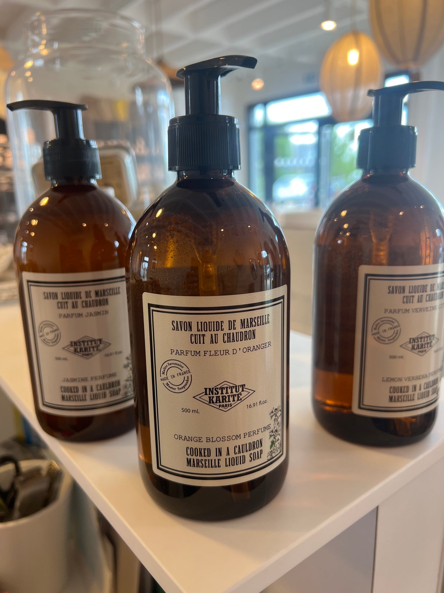 Savon liquide jasmin institut karité