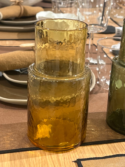 Carafe ambre