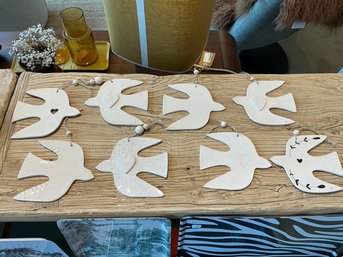 Colombe en céramique Atelier Daphné