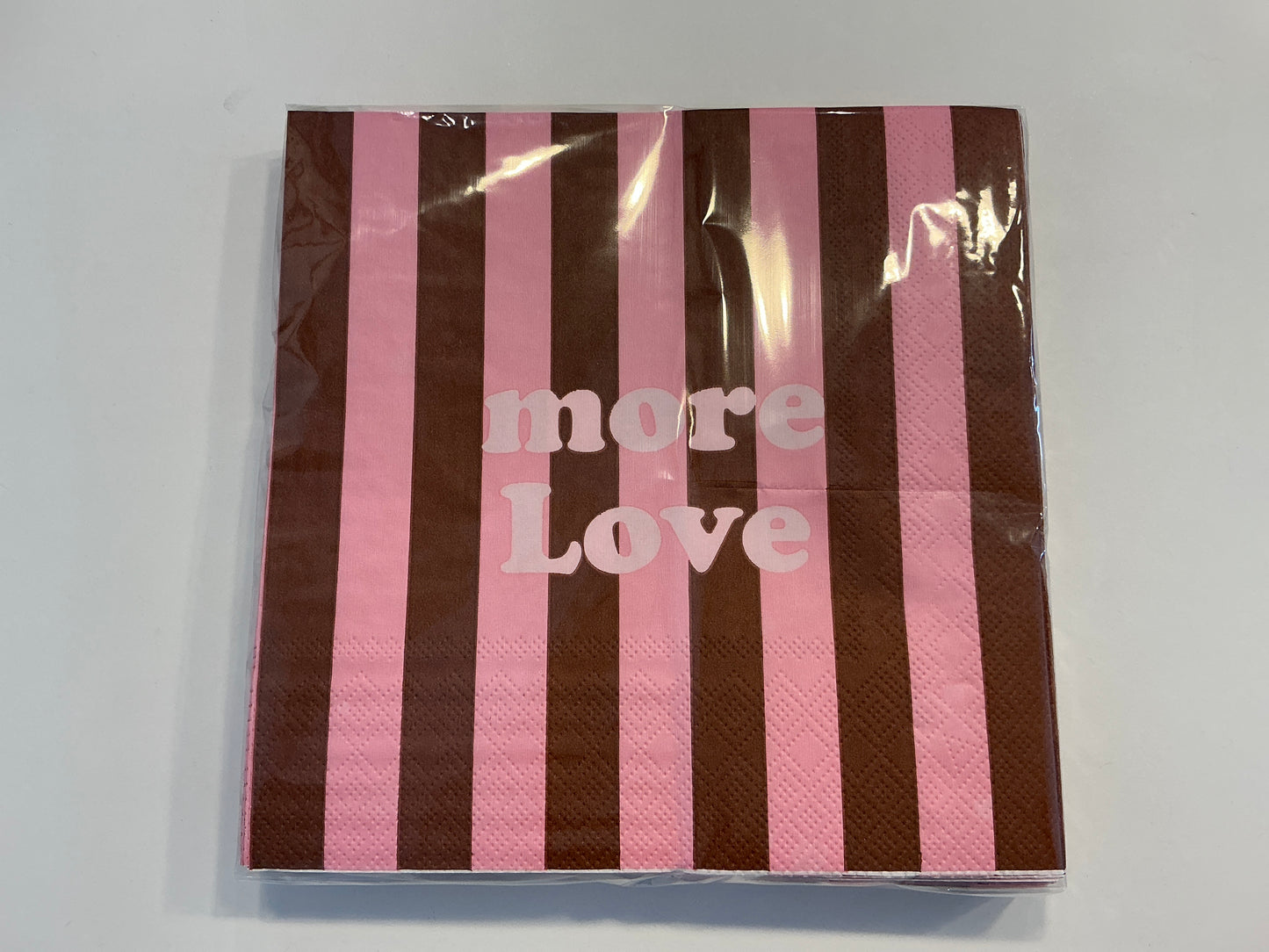 SERVIETTE EN PAPIER more love