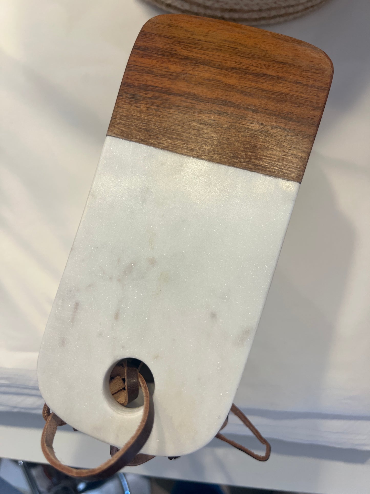 Petite planche bois et marbre