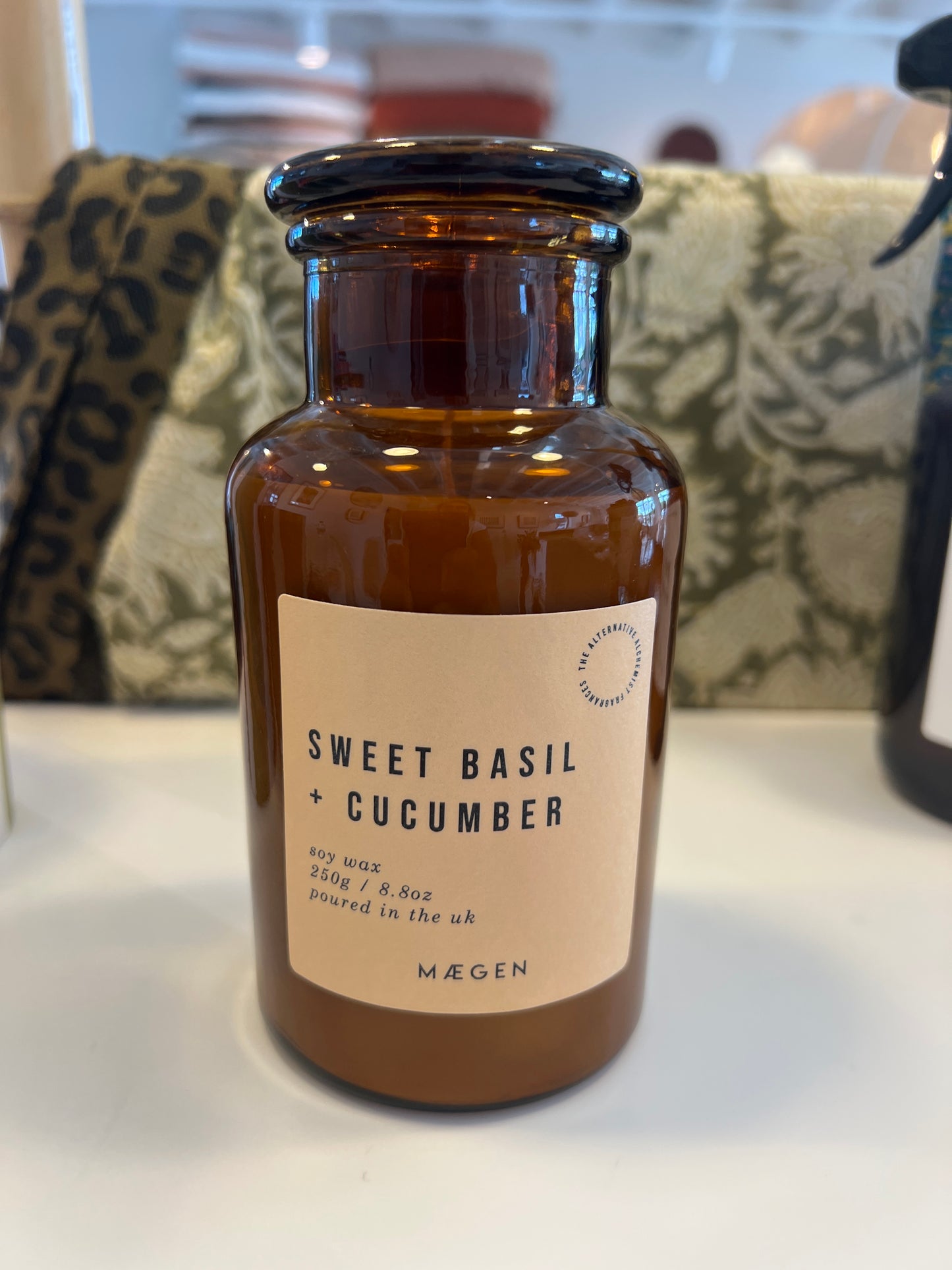 Bougie Maegen Basilic / concombre