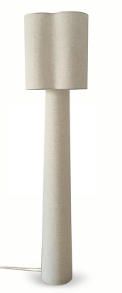 LAMPADAIRE  toile  D 36 CM H 160 CM