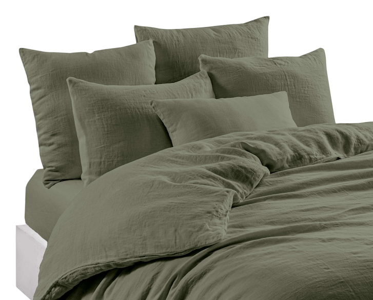 HOUSSE DE COUETTE LIMY HAOMY KAKI 260