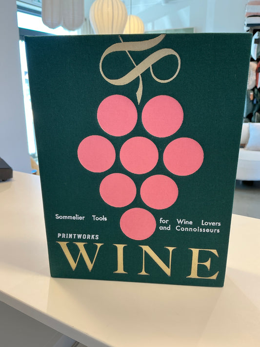 Livre coffret amateur de vin vert