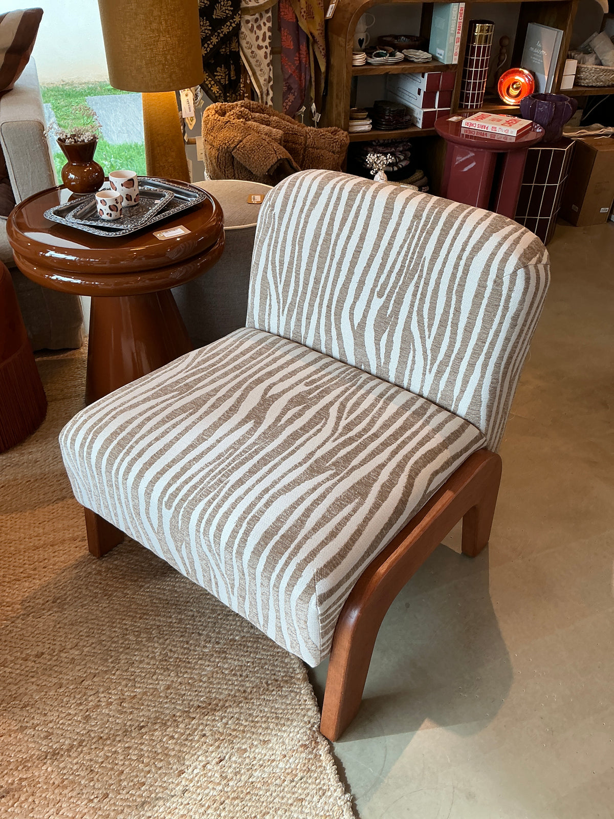 Fauteuil zèbre