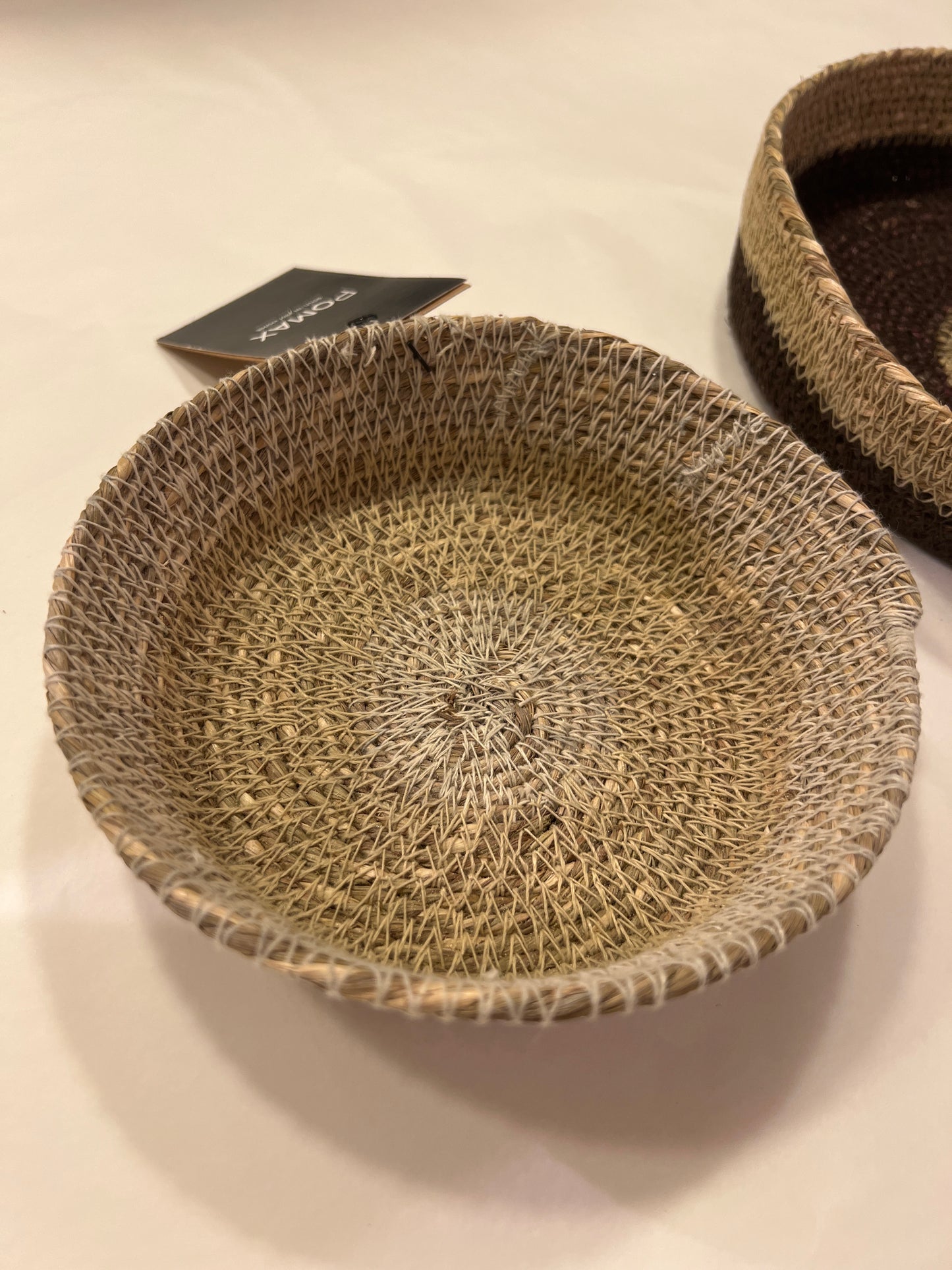 Corbeille à pain jute beige