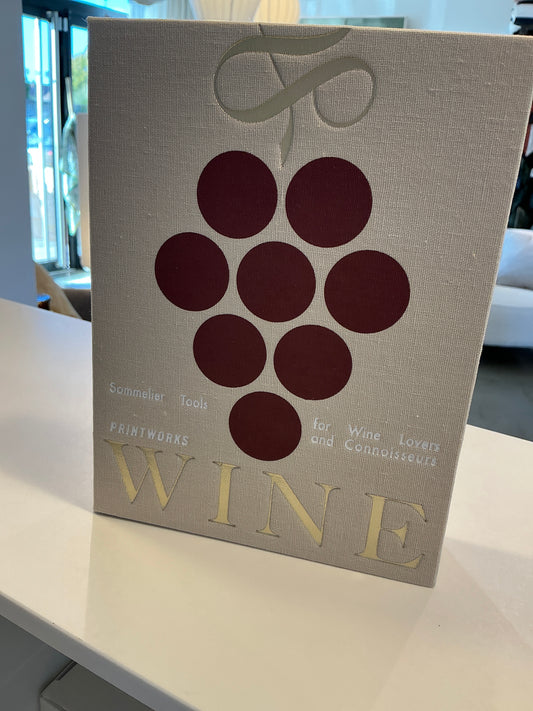 Livre coffret amateur de vin blanc