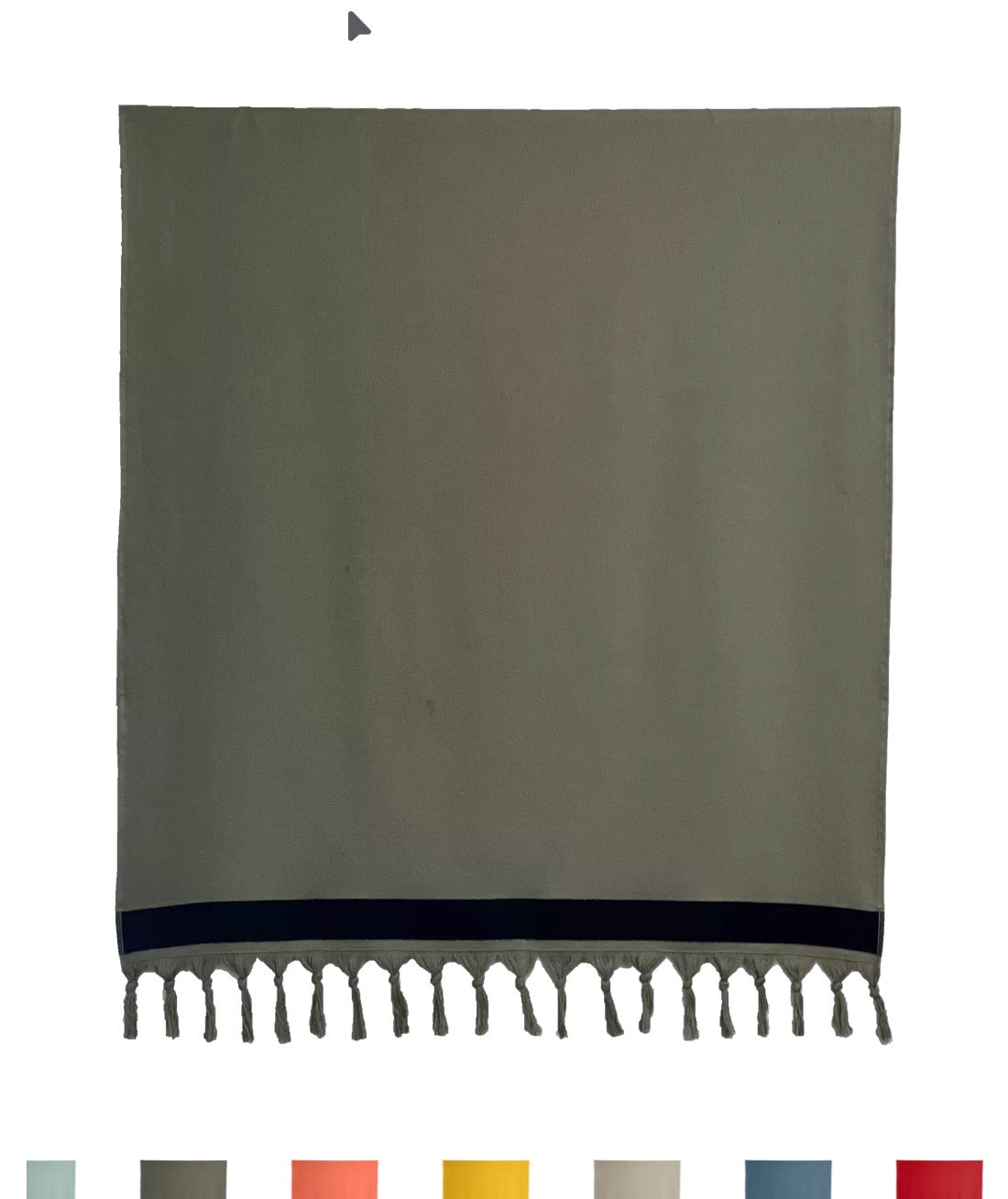 drap de plage copacabana kaki