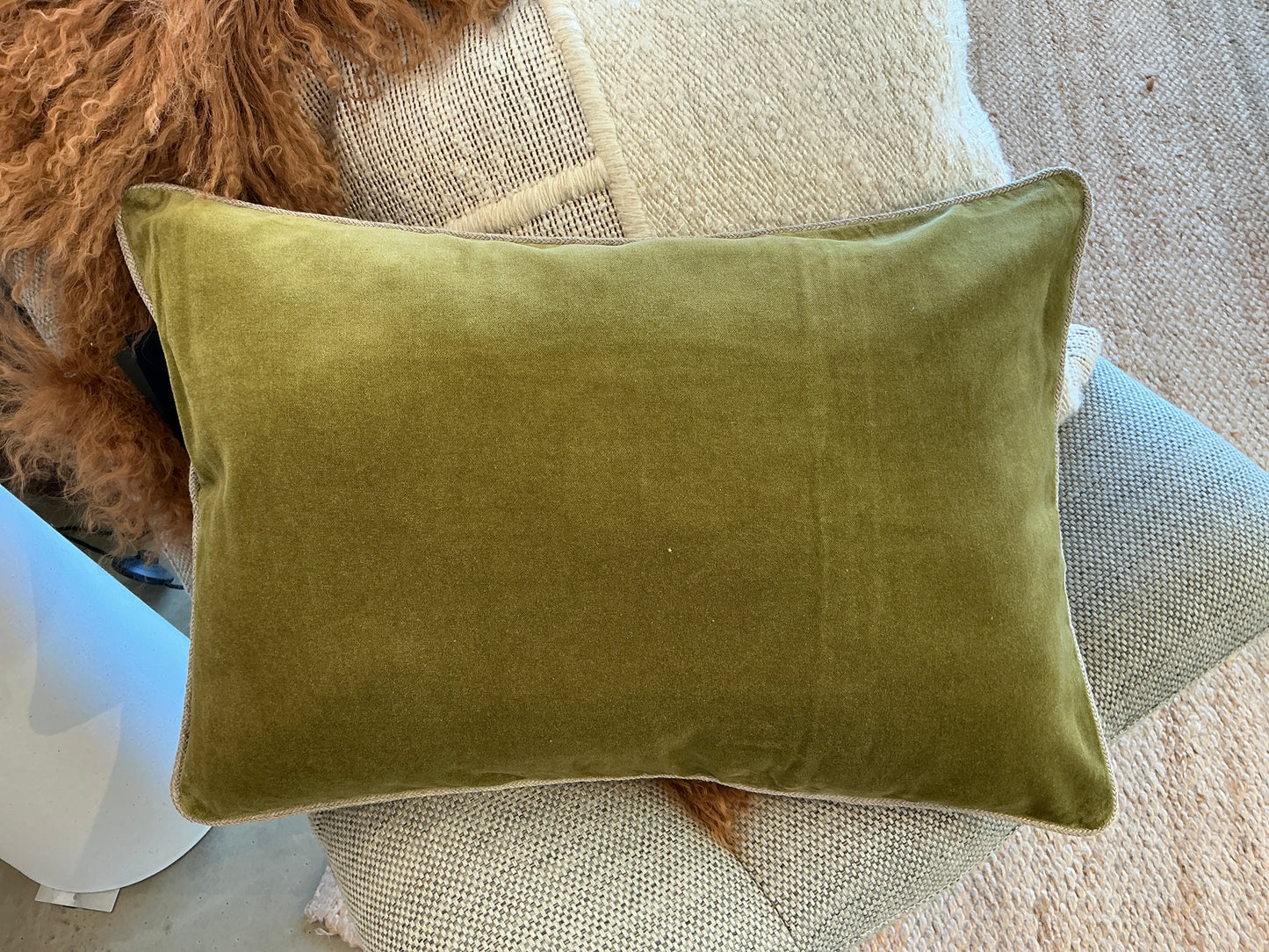 Coussin New Delhi Olive 40x60