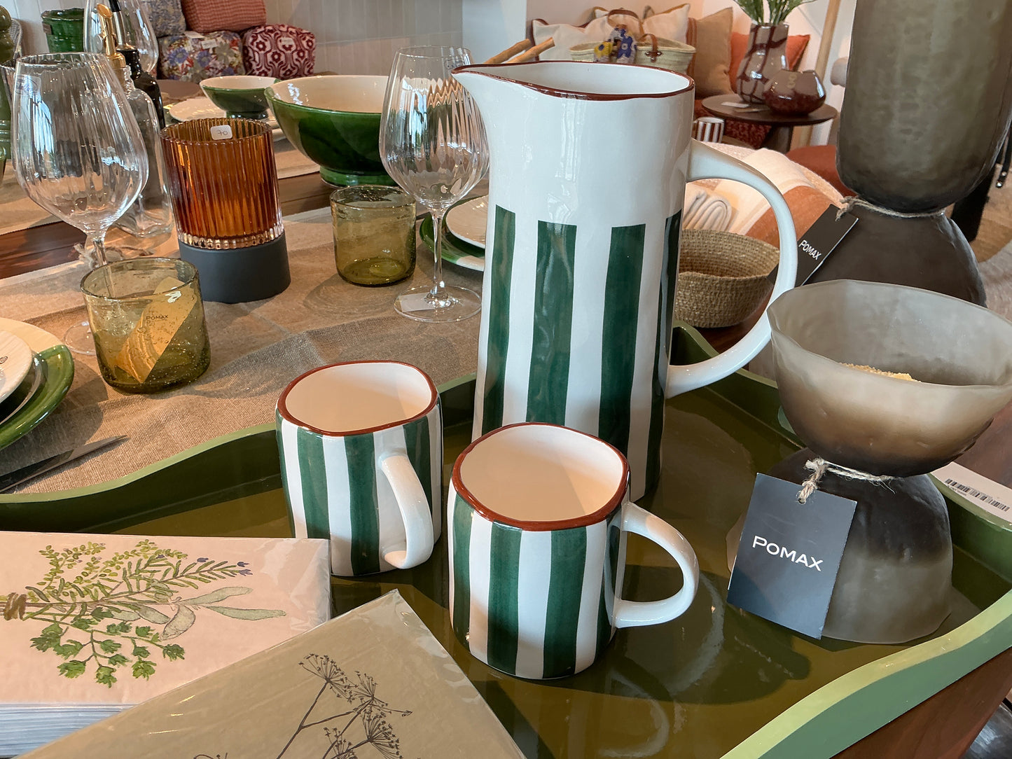 PICHET POMAX mykonos EN PORCELAINE