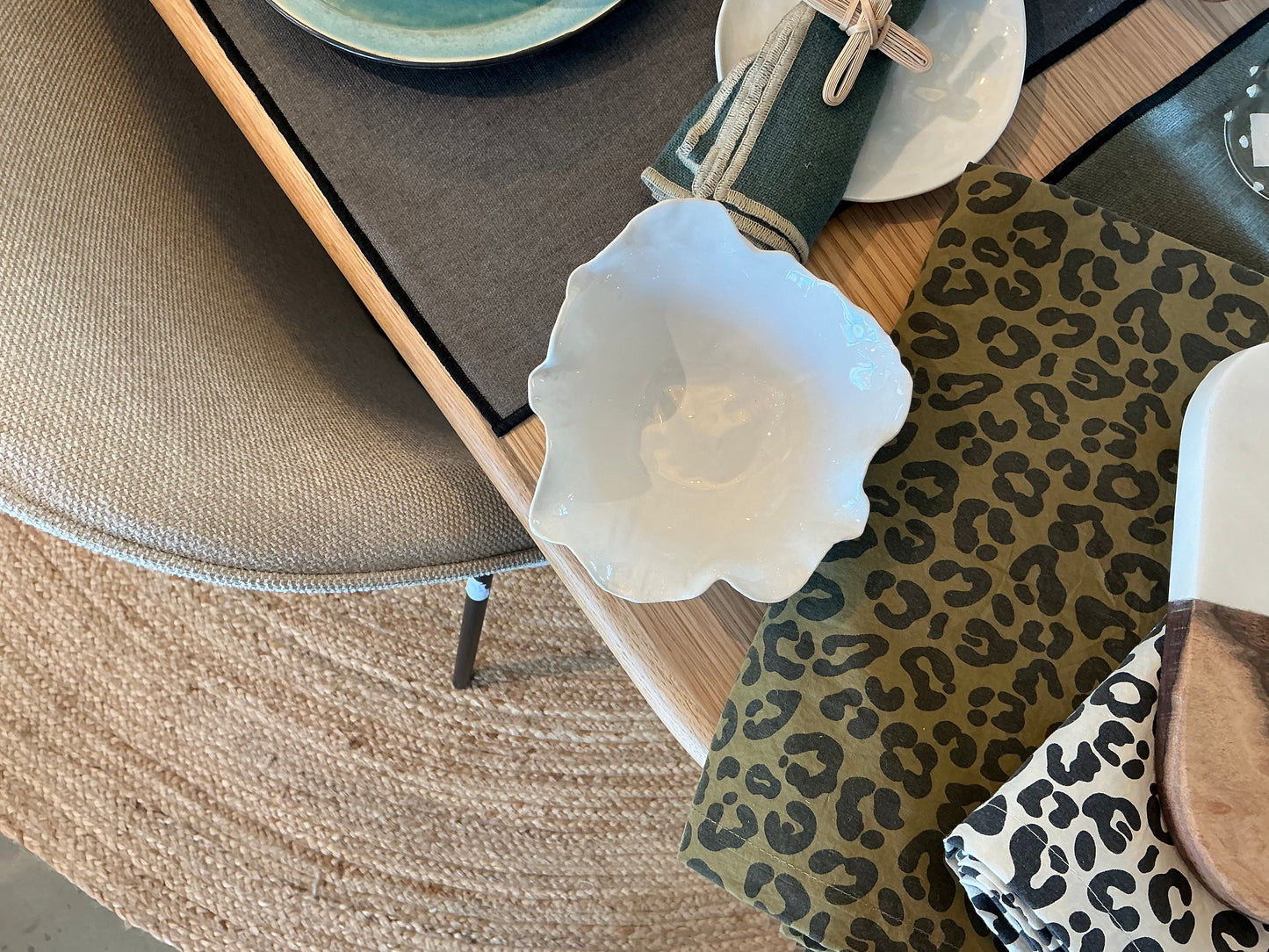 Petite coupe porcelaine blanche