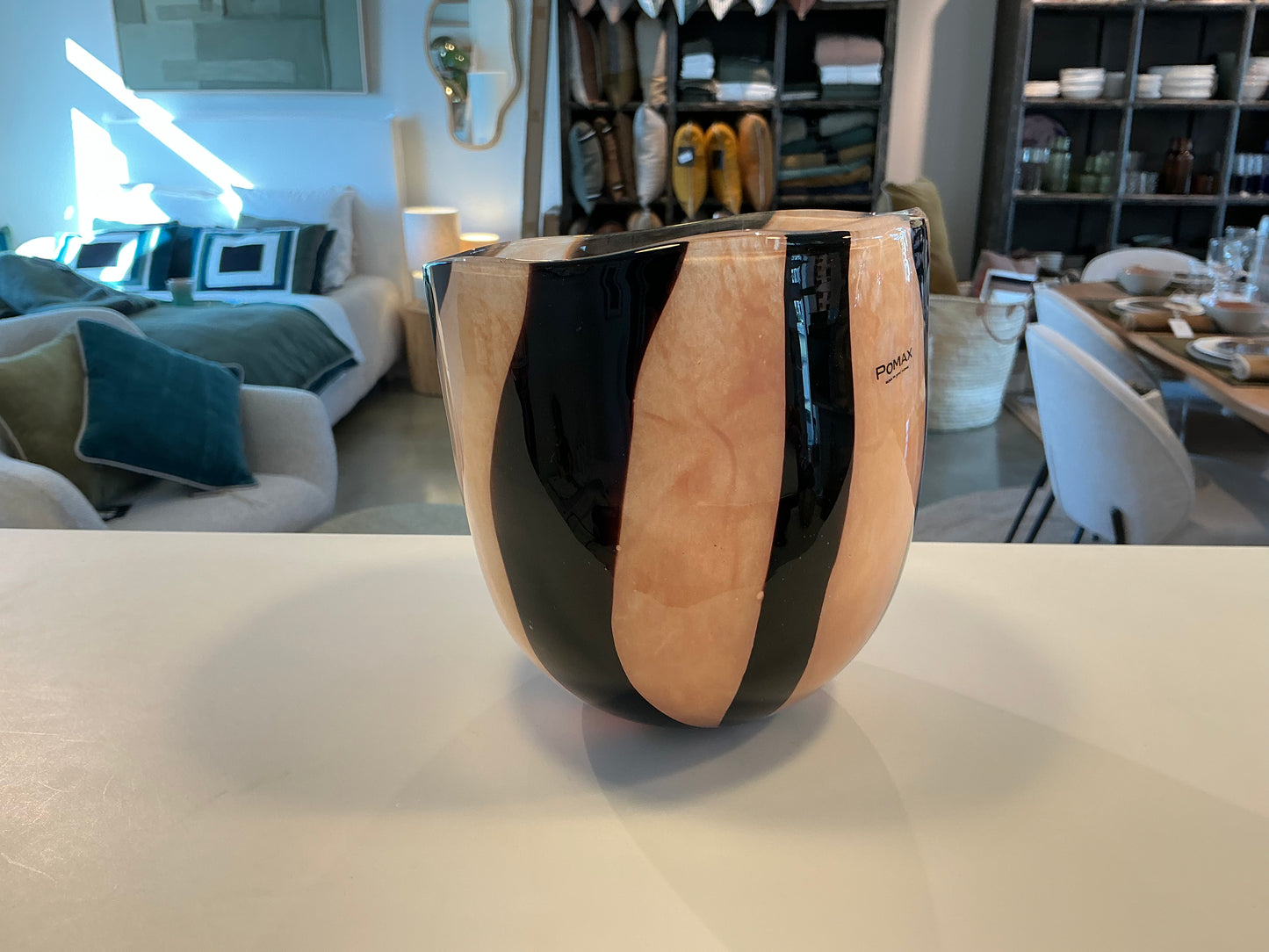 Vase/ photophore CANNES Ivoire 01