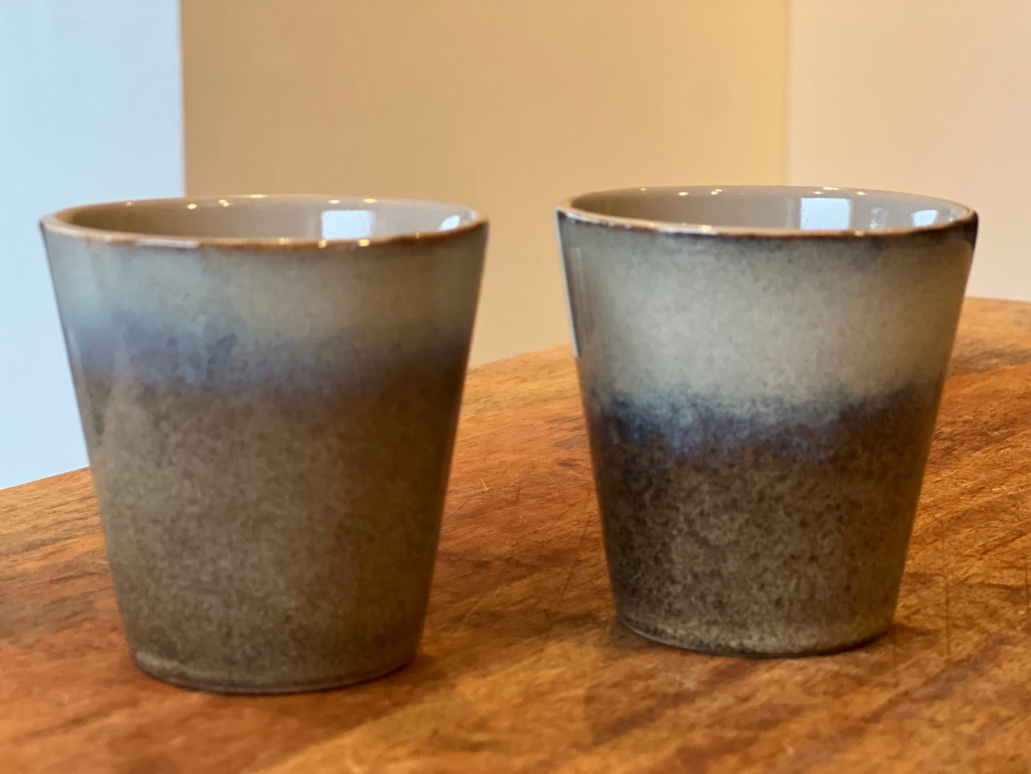 TASSE A CAFÉ EN CERAMIQUE BEIGE (par 4)