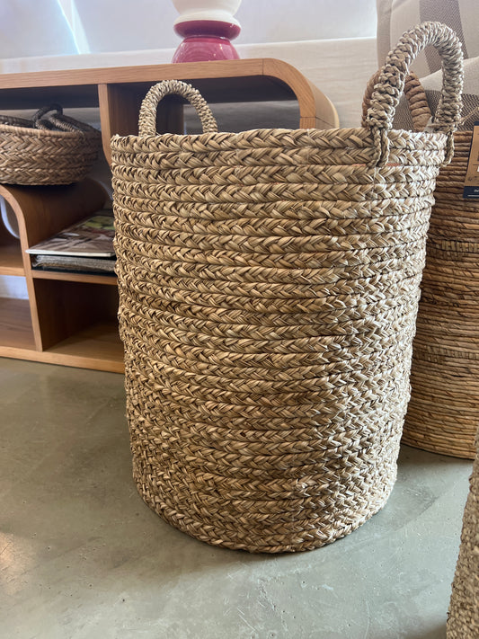 TRES GRAND PANIER NATUREL gros tressage XL
