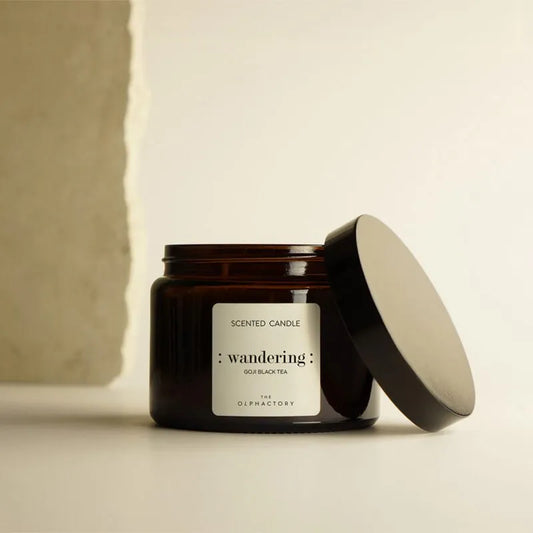 BOUGIE PARFUMEE WANDERING GOJI BLACK TEA
