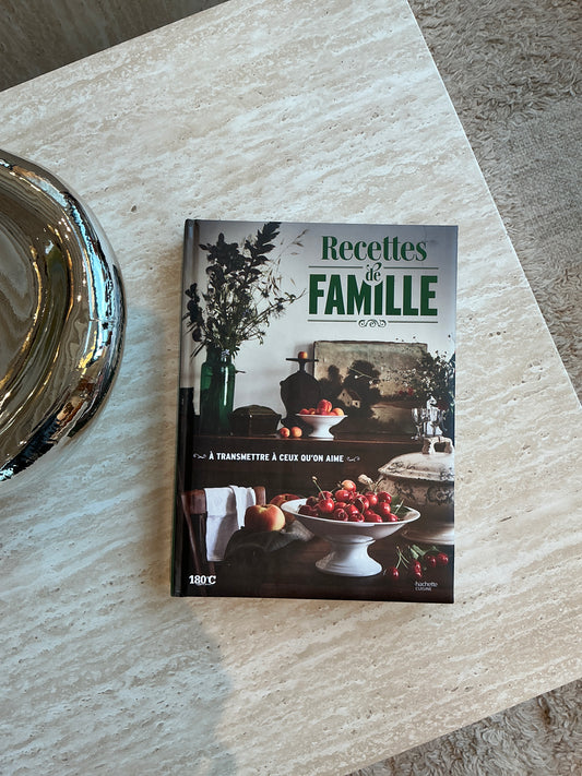 Livre Recettes de famille