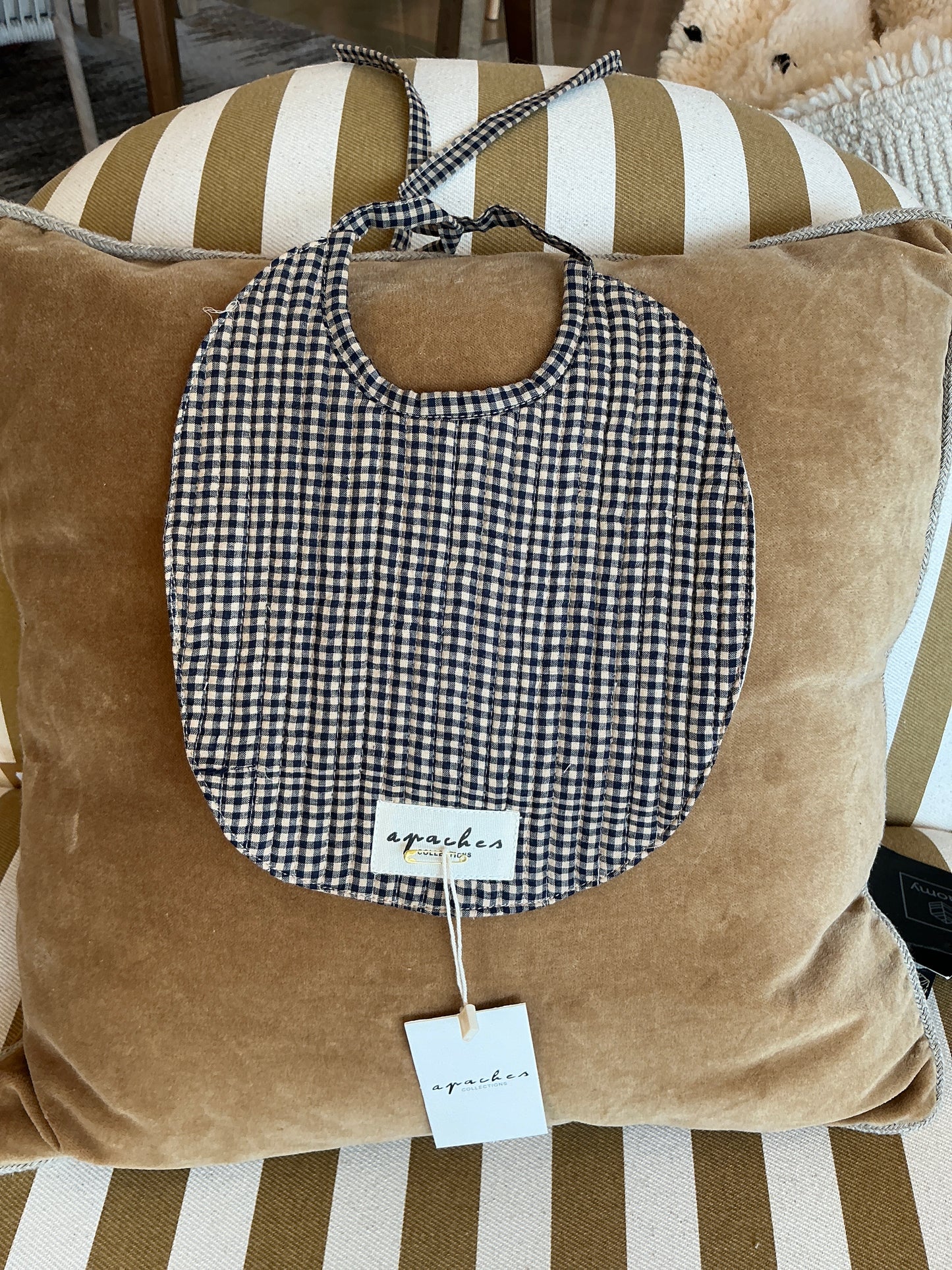 Bavoir small checkmate