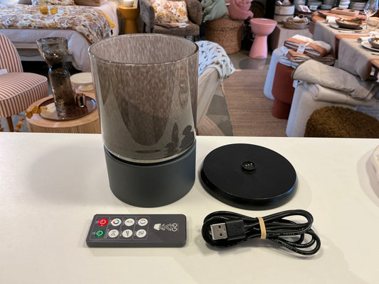 Lampe rechargeable ariva marron