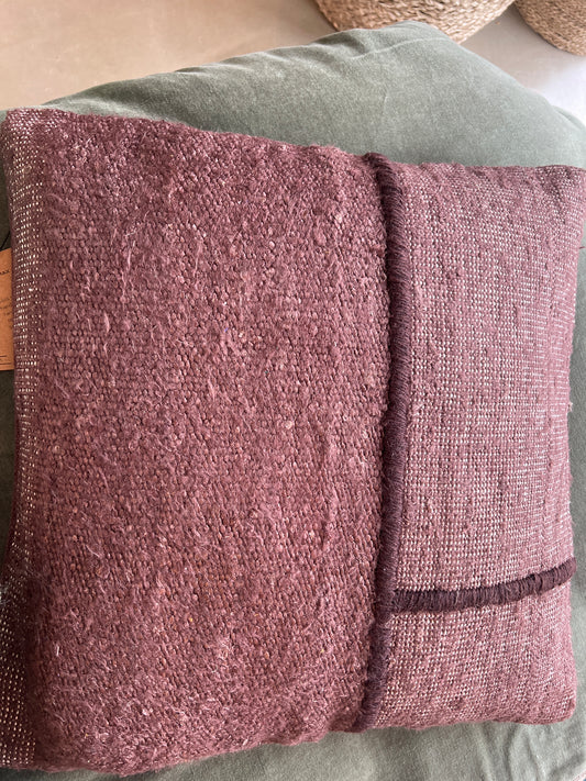 Coussin Yaraba marron