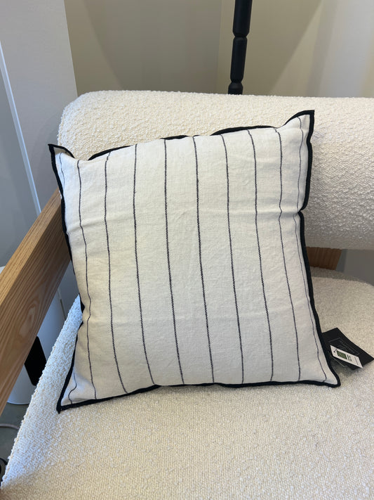 Coussin HAOMY Calvi blanc 45x45 cm