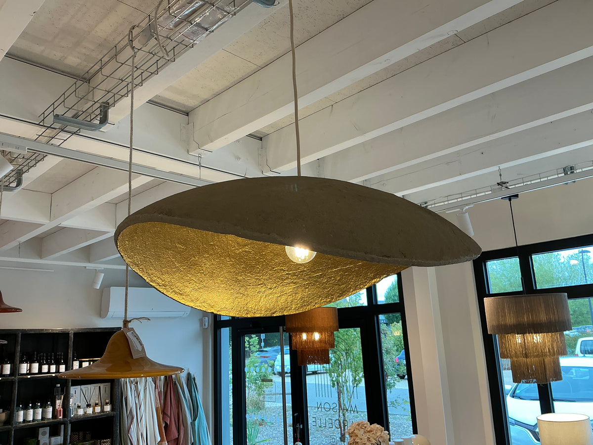 Suspension gris+bronze antique gm