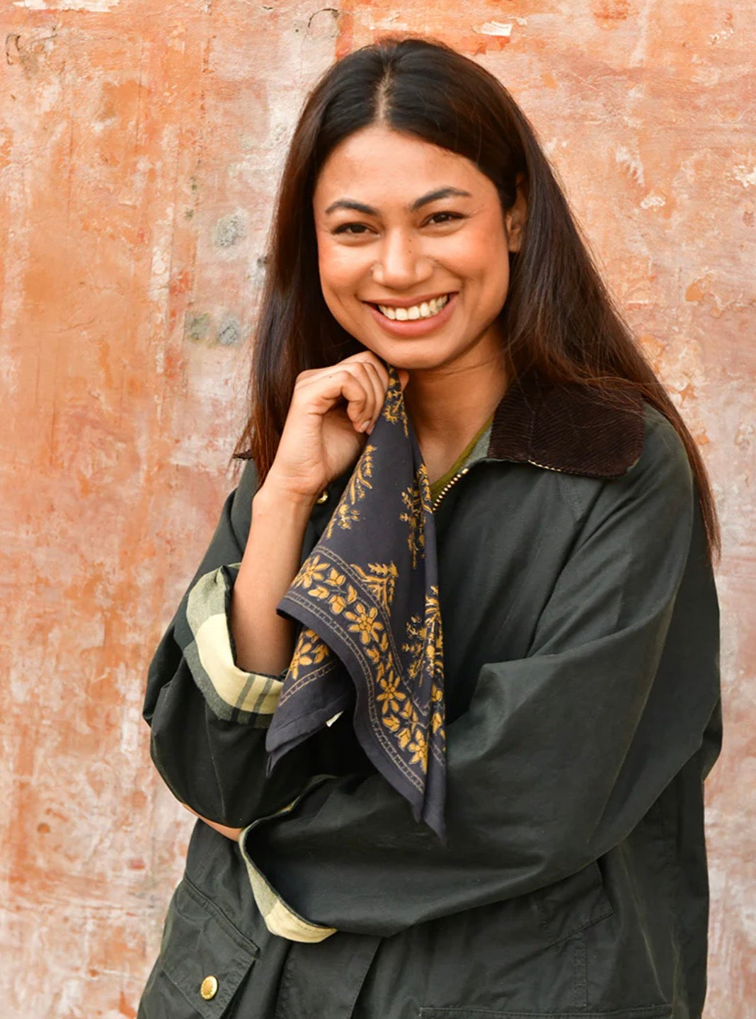 Petit foulard Galatie nuit Byzantine