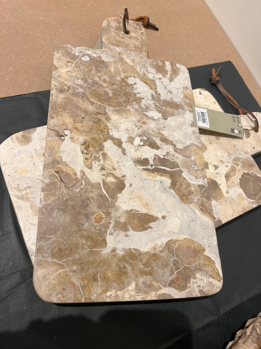 Planche en marbre beige