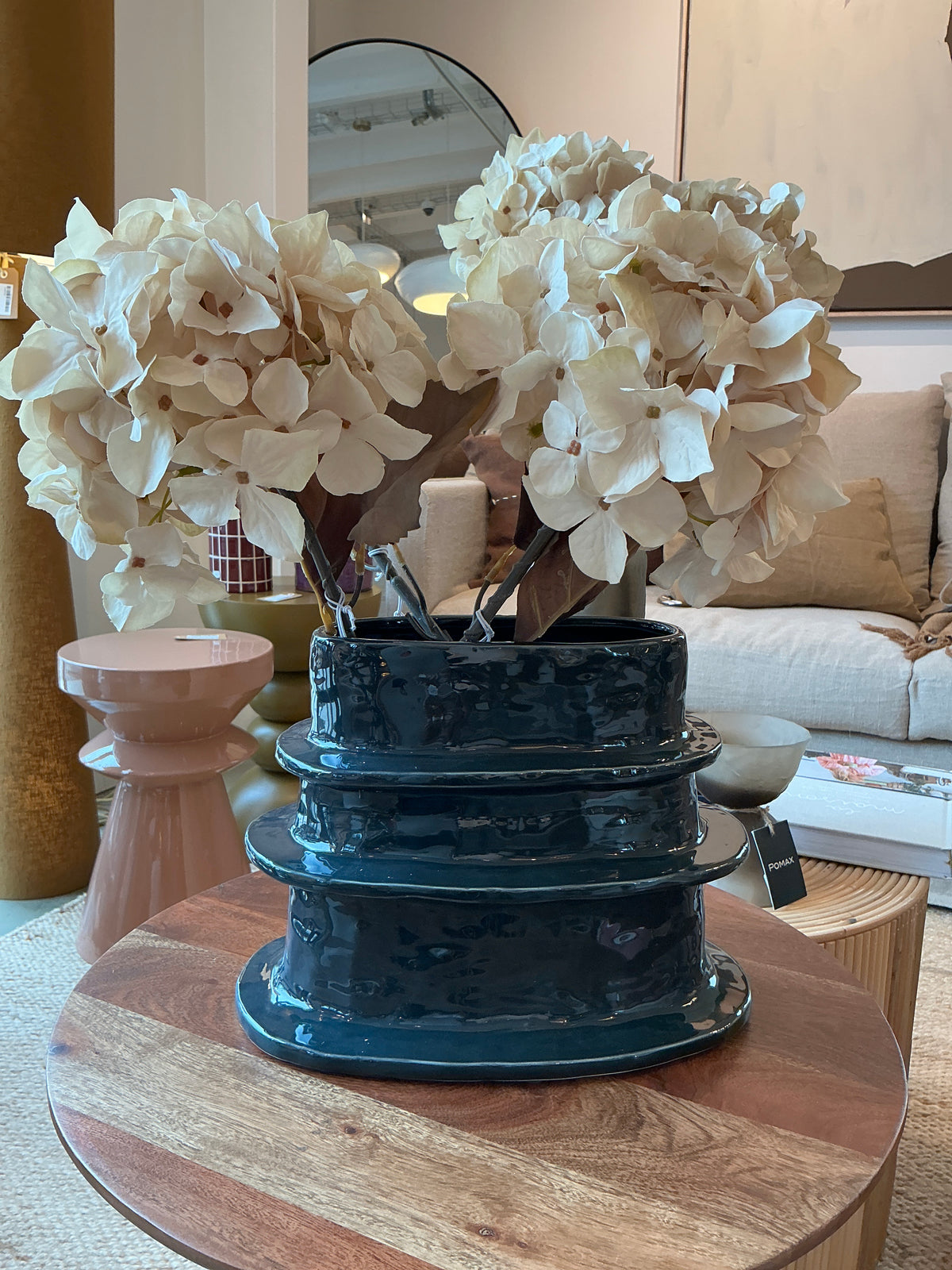 Vase Molly NOIR